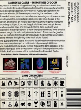 Ravenskull (1986)(Superior Software-Acornsoft)[a] box cover back